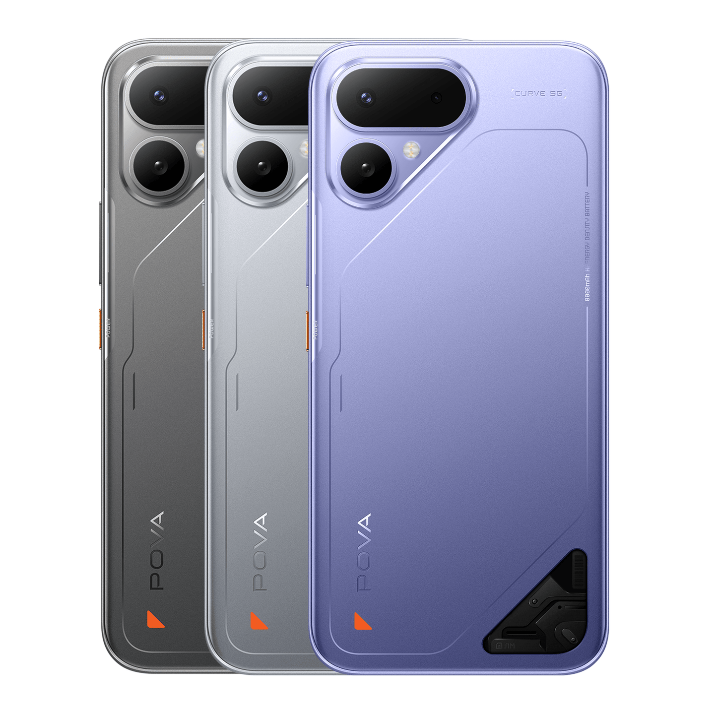 TECNO POVA CURVE 2 5G LK7K 256+8 GB MYSTIC PURPLE - Tecno-Mobile Tienda Chile