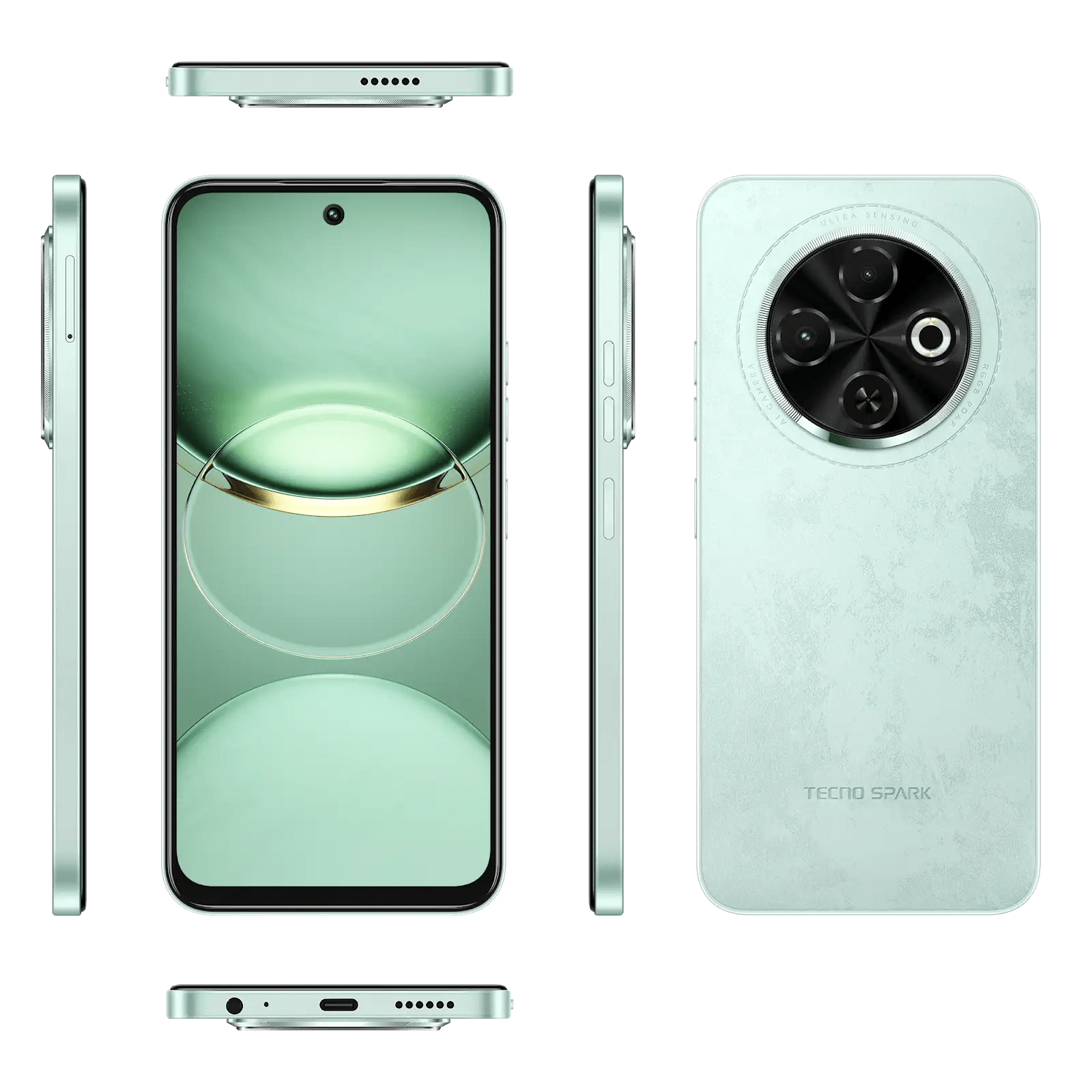 TECNO SPARK 30C Magic Skin Green - Tecno - Mobile Tienda Chile