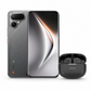 Packs Celular Tecno Pova Curve 2 5G LK7K 256+8 GB Storm Titanium+ Buds4 Air Black