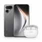 Packs Celular Tecno Pova Curve 2 5G LK7K 256+8 GB Storm Titanium+ Buds4 Air White