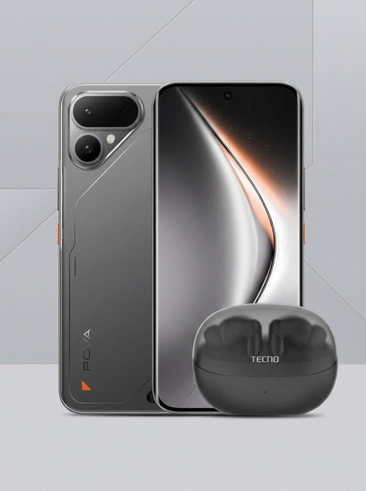 Packs Celular Tecno Pova Curve 2 5G LK7K 256+8 GB Storm Titanium+ Buds4 Air Black - Tecno-Mobile Tienda Chile