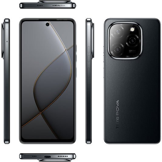 TECNO POVA 6 5G STARTRAIL BLACK - Tecno - Mobile Tienda Chile