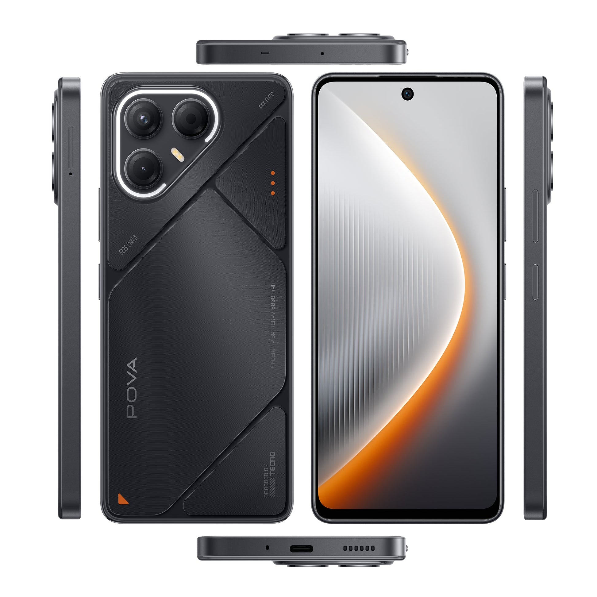 TECNO POVA 7 5G GEEK BLACK - Tecno - Mobile Tienda Chile