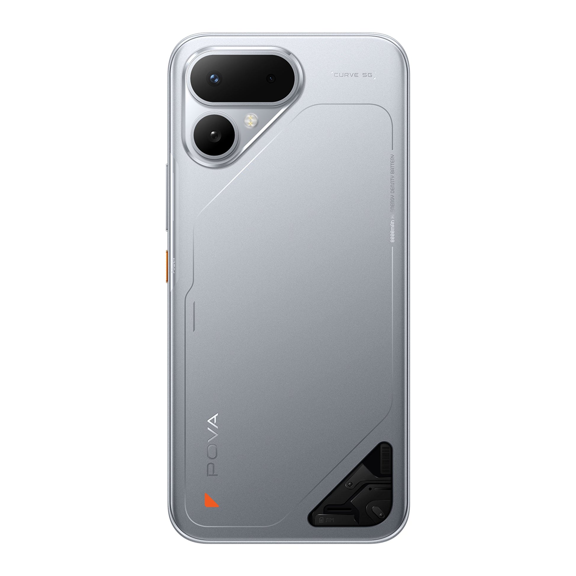 TECNO POVA CURVE 2 5G 256+8GB MELTING SILVER - Tecno - Mobile Tienda Chile