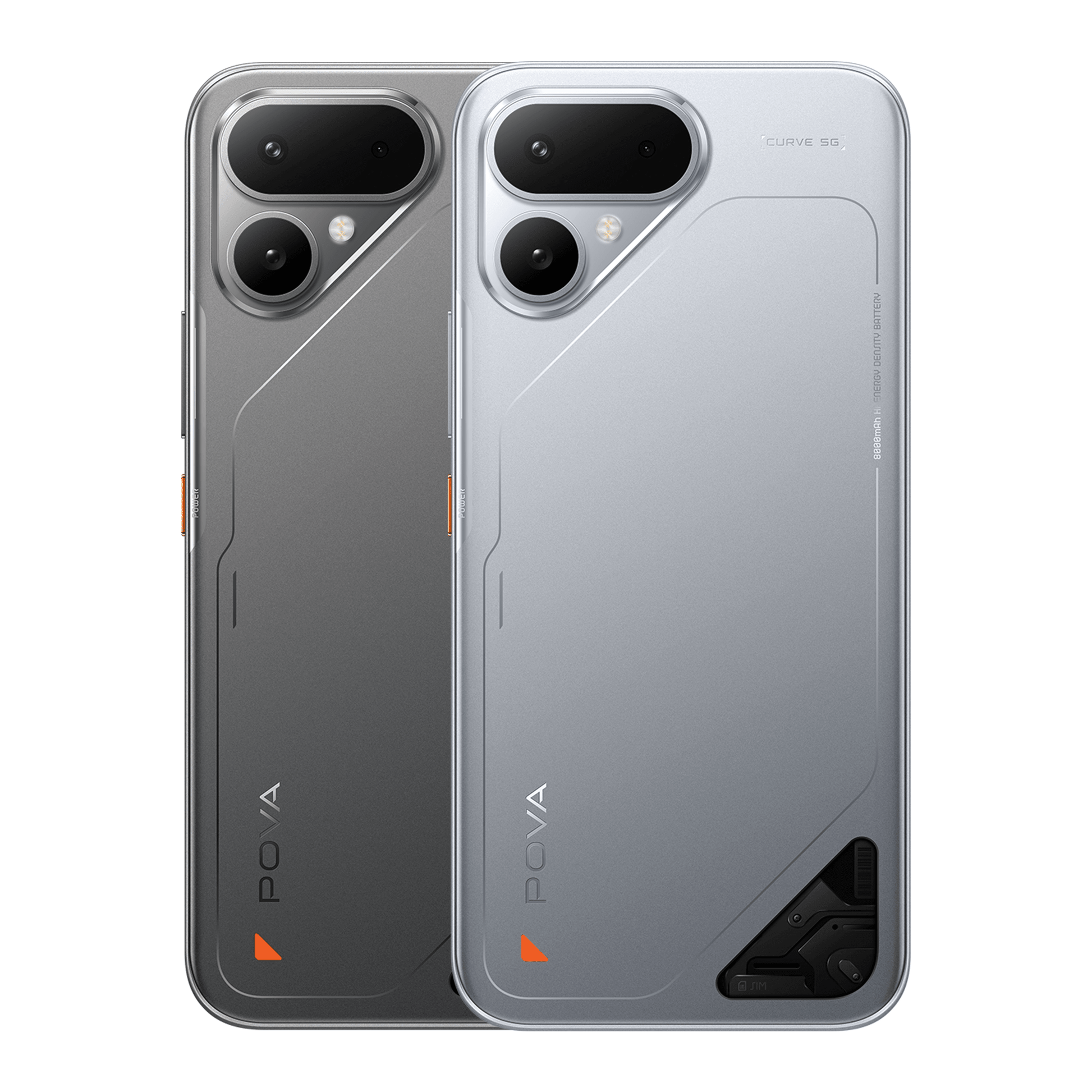 TECNO POVA CURVE 2 5G 256+8GB MELTING SILVER - Tecno - Mobile Tienda Chile