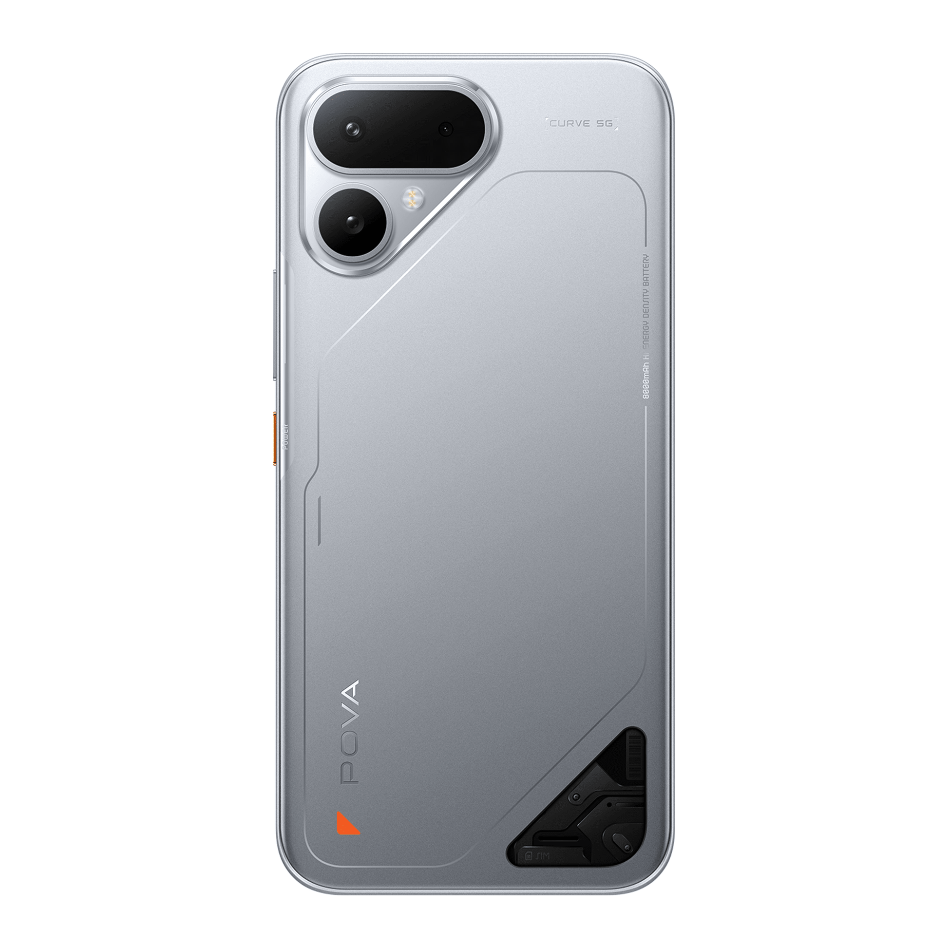TECNO POVA CURVE 2 5G 256+8GB MELTING SILVER - Tecno - Mobile Tienda Chile