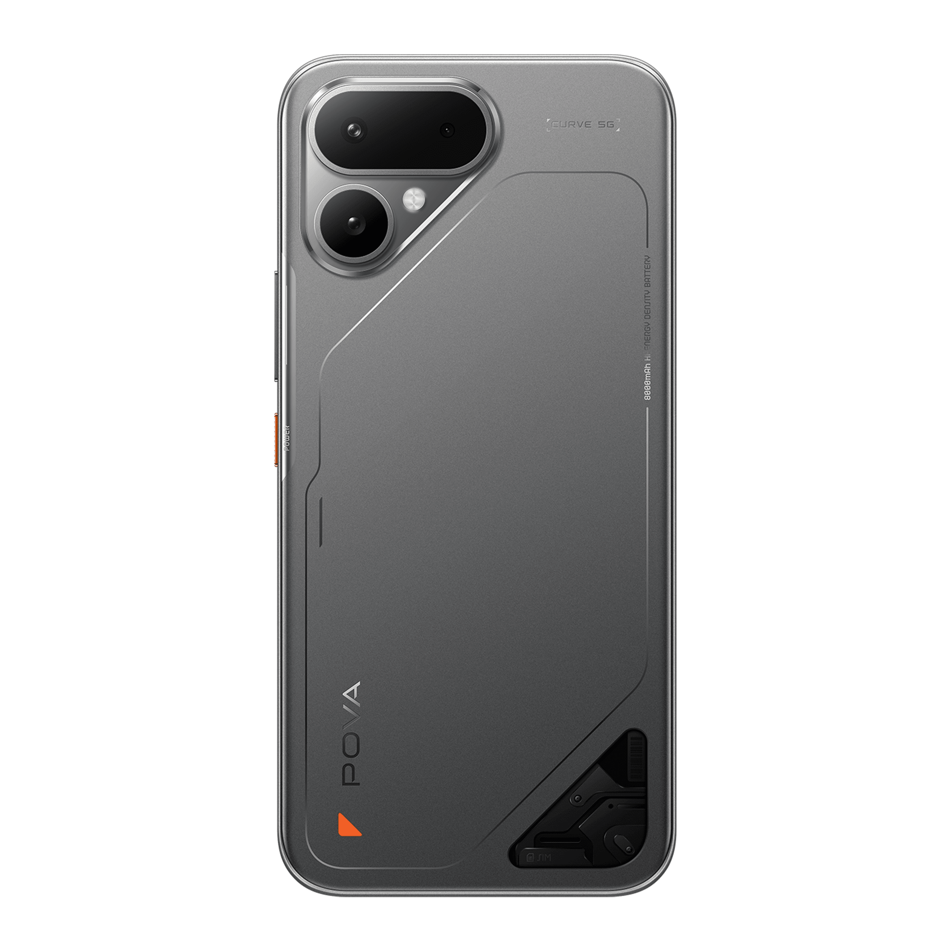 TECNO POVA CURVE 2 5G 256+8GB STORM TITANIUM + BUDS 4 AIR BLACK - Tecno-Mobile Tienda Chile