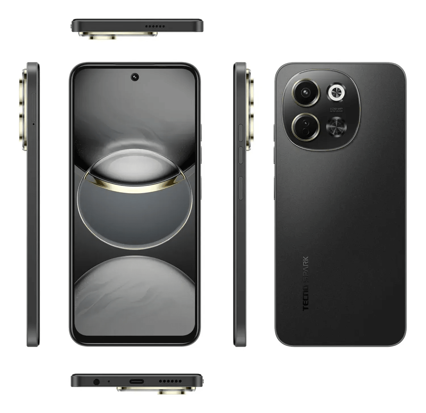 TECNO SPARK 30 5G MIDNIGHT SHADOW, 256GB + 8GB RAM - Tecno - Mobile Tienda Chile