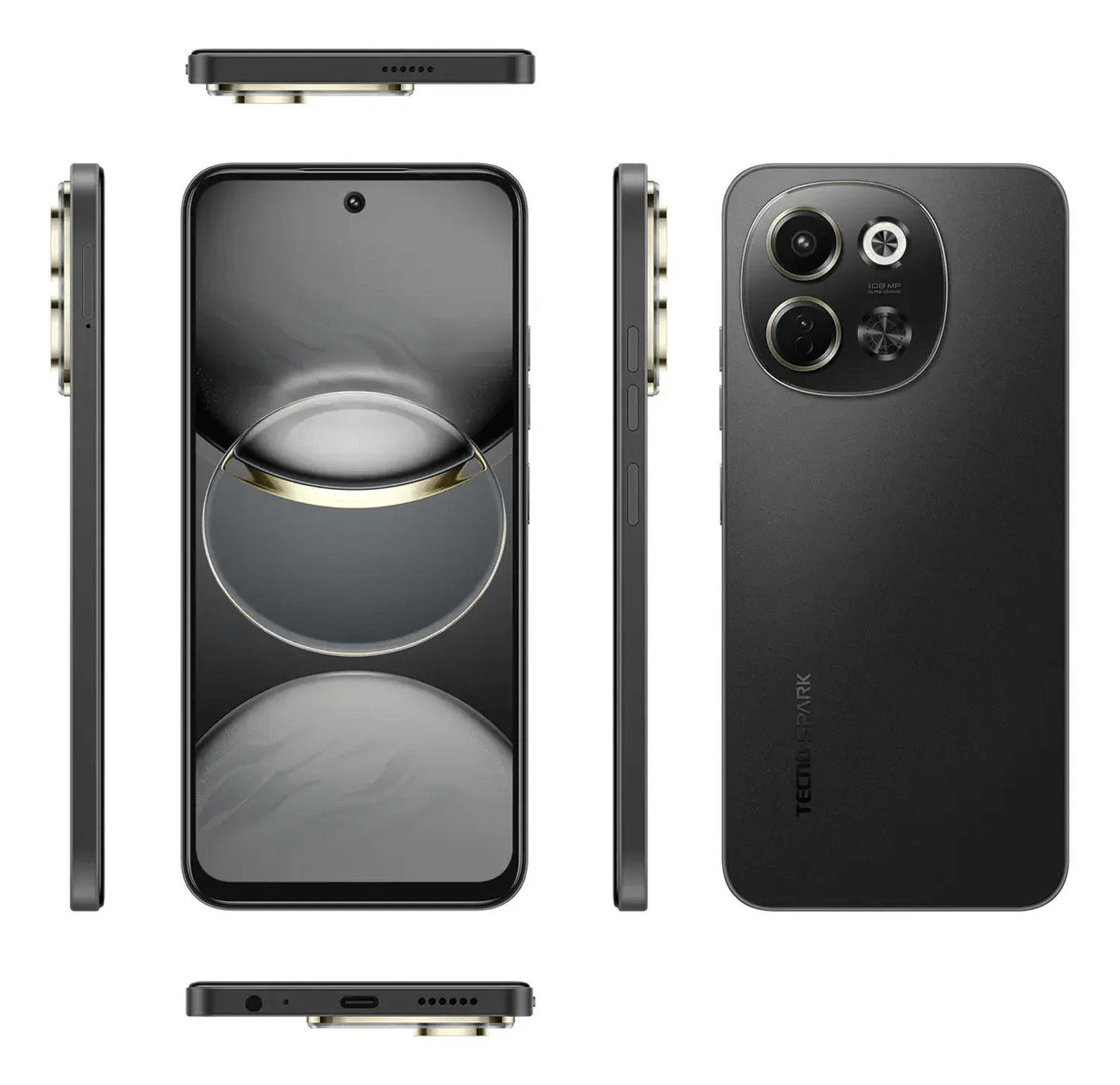 TECNO SPARK 30 5G MIDNIGHT SHADOW, 256GB + 8GB RAM - Tecno - Mobile Tienda Chile