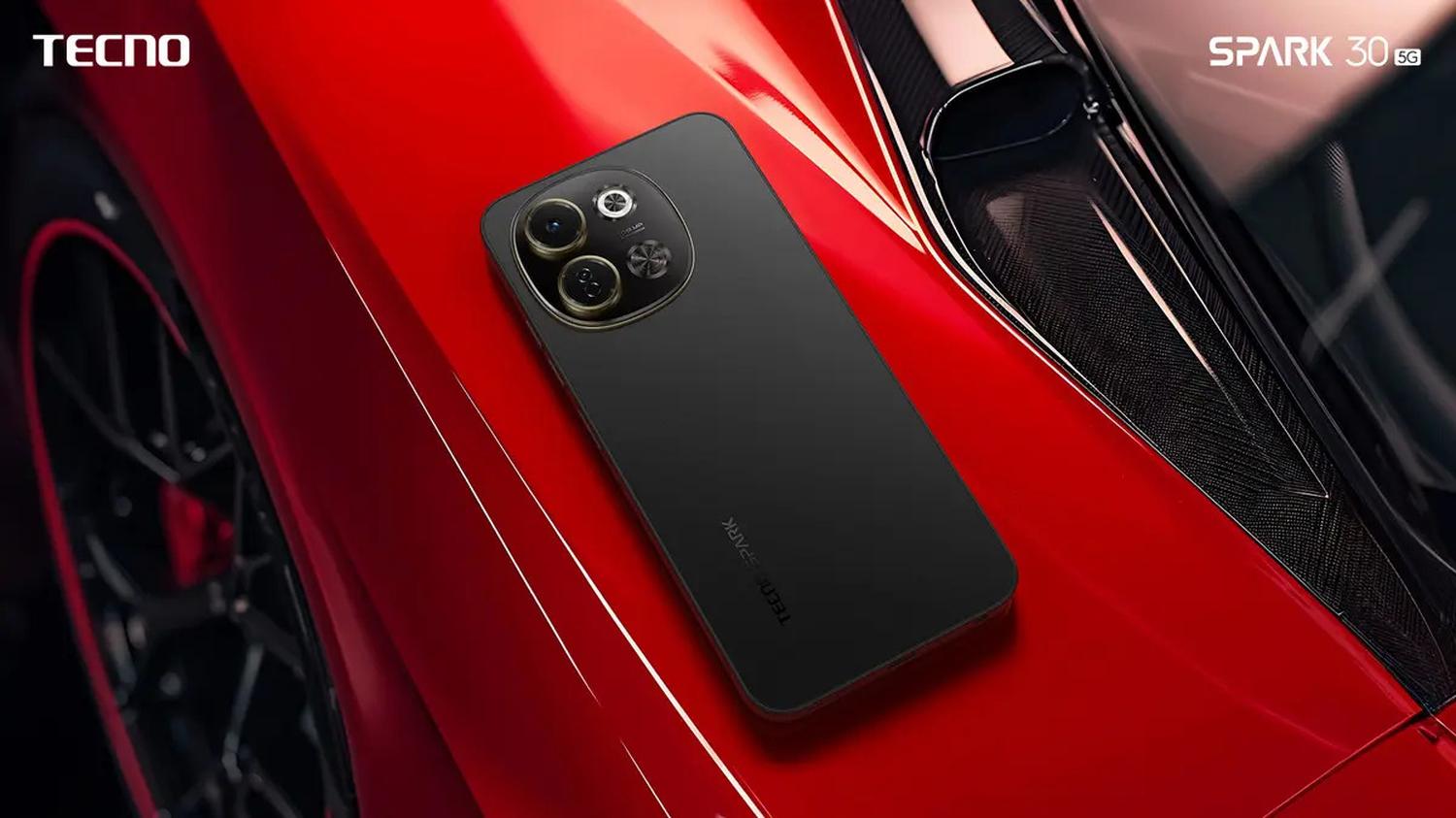 TECNO SPARK 30 5G MIDNIGHT SHADOW, 256GB + 8GB RAM - Tecno - Mobile Tienda Chile