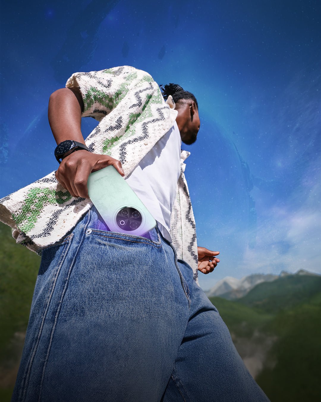 TECNO SPARK 30 PRO 256GB + 8GB OBSIDIAN EDGE - Tecno - Mobile Tienda Chile