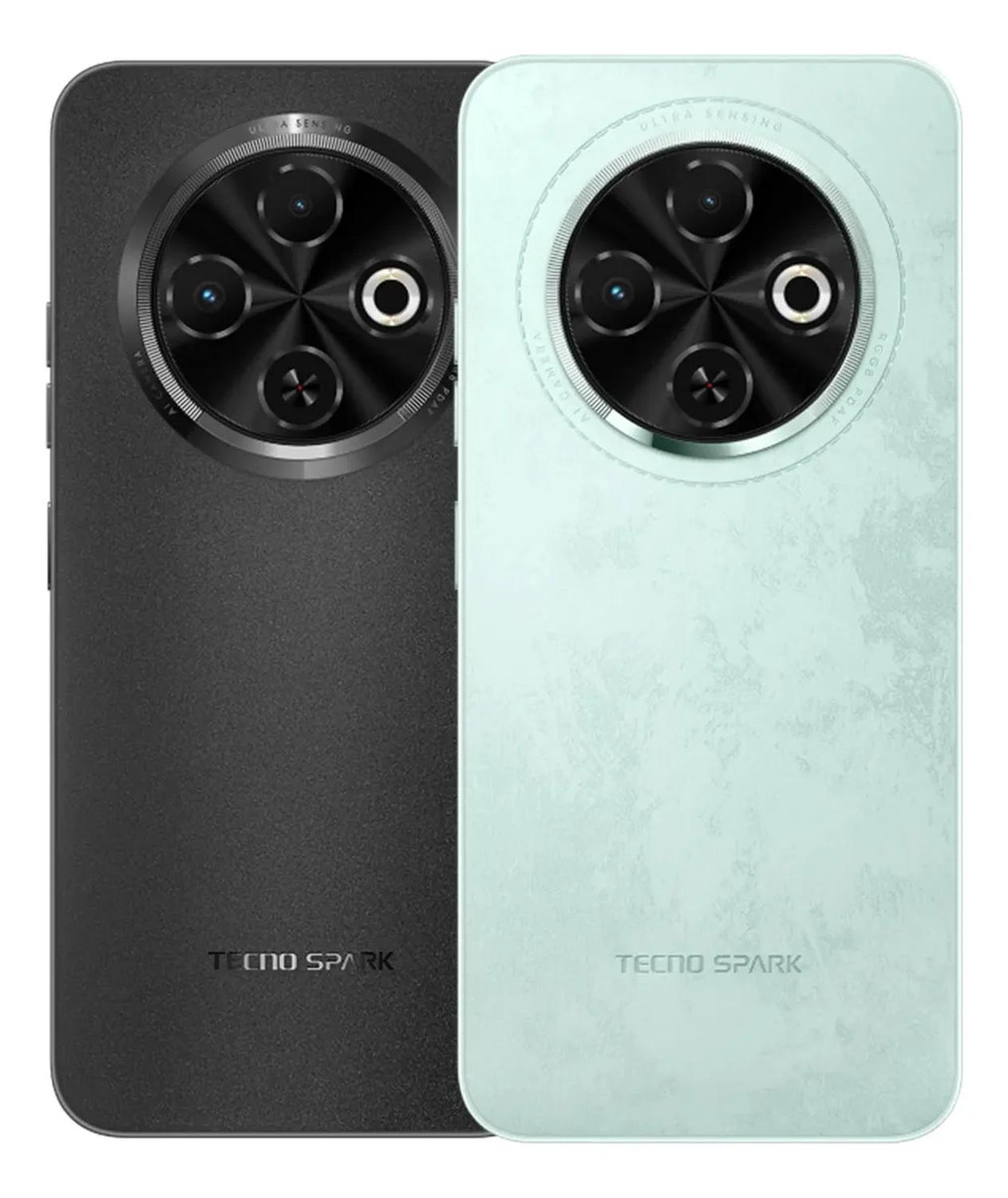 TECNO SPARK 30C MAGIC SKIN GREEN 128GB + 4GB RAM - Tecno - Mobile Tienda Chile