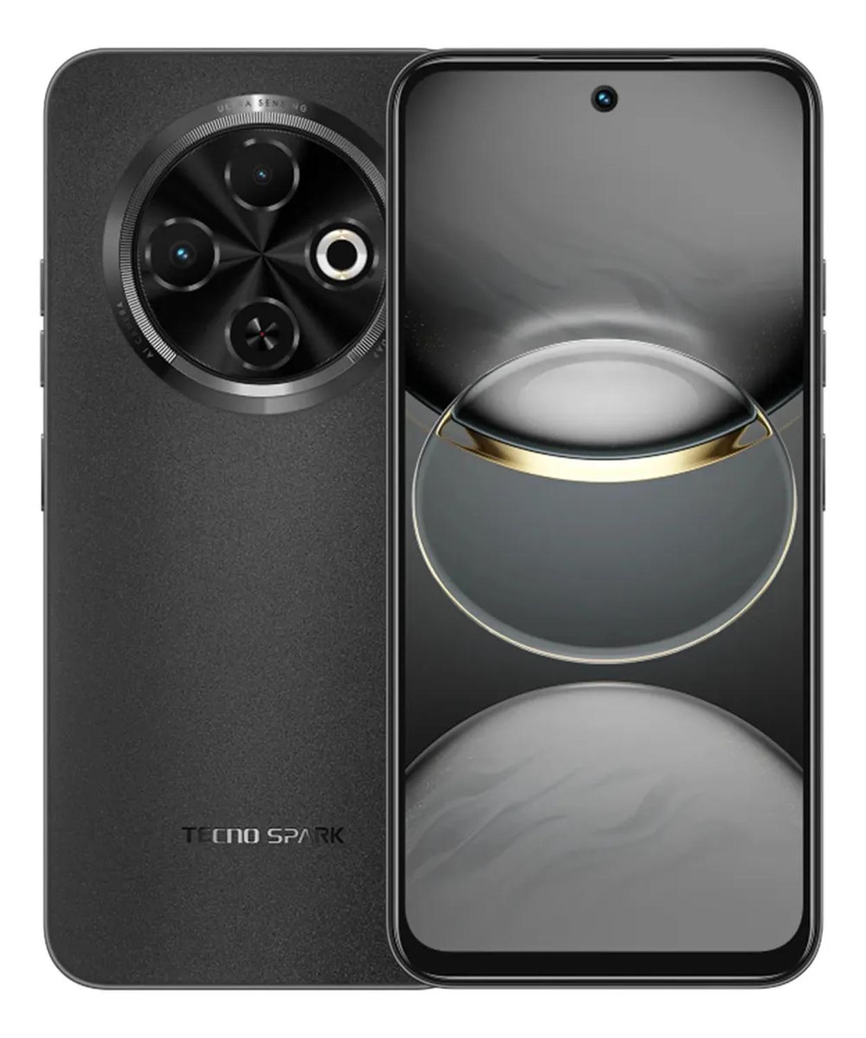 TECNO SPARK 30C ORBIT BLACK 128GB + 4GB RAM - Tecno - Mobile Tienda Chile