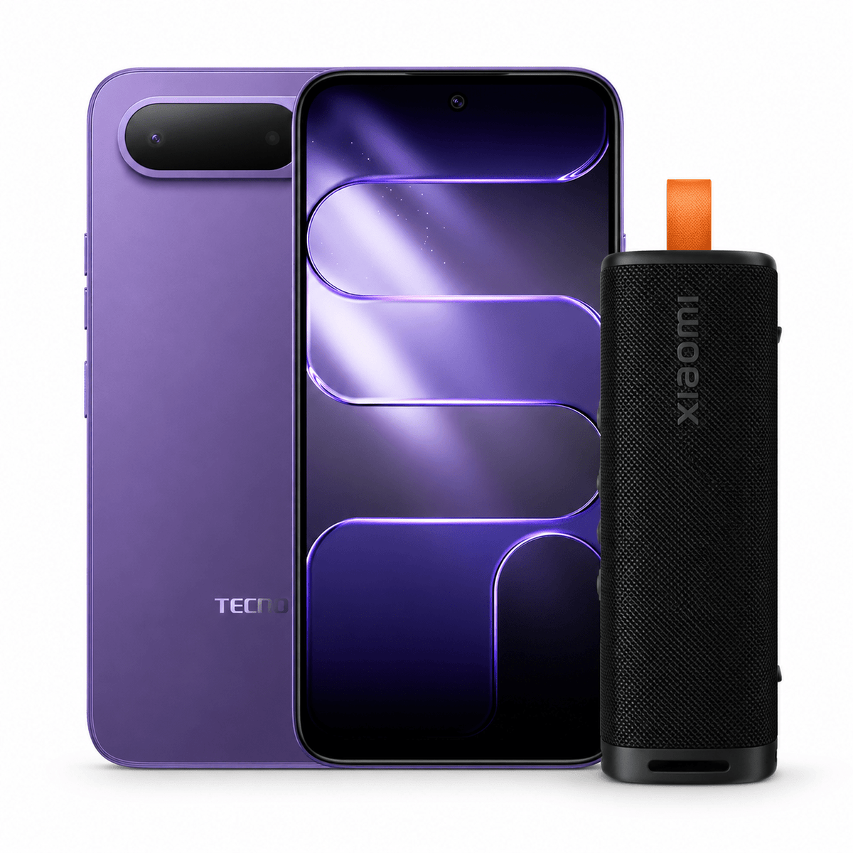 TECNO SPARK 50 5G 256+8GB FANTASY PURPLE + XIAOMI S29D SOUND OUTDOOR 30W BLACK - Tecno-Mobile Tienda Chile