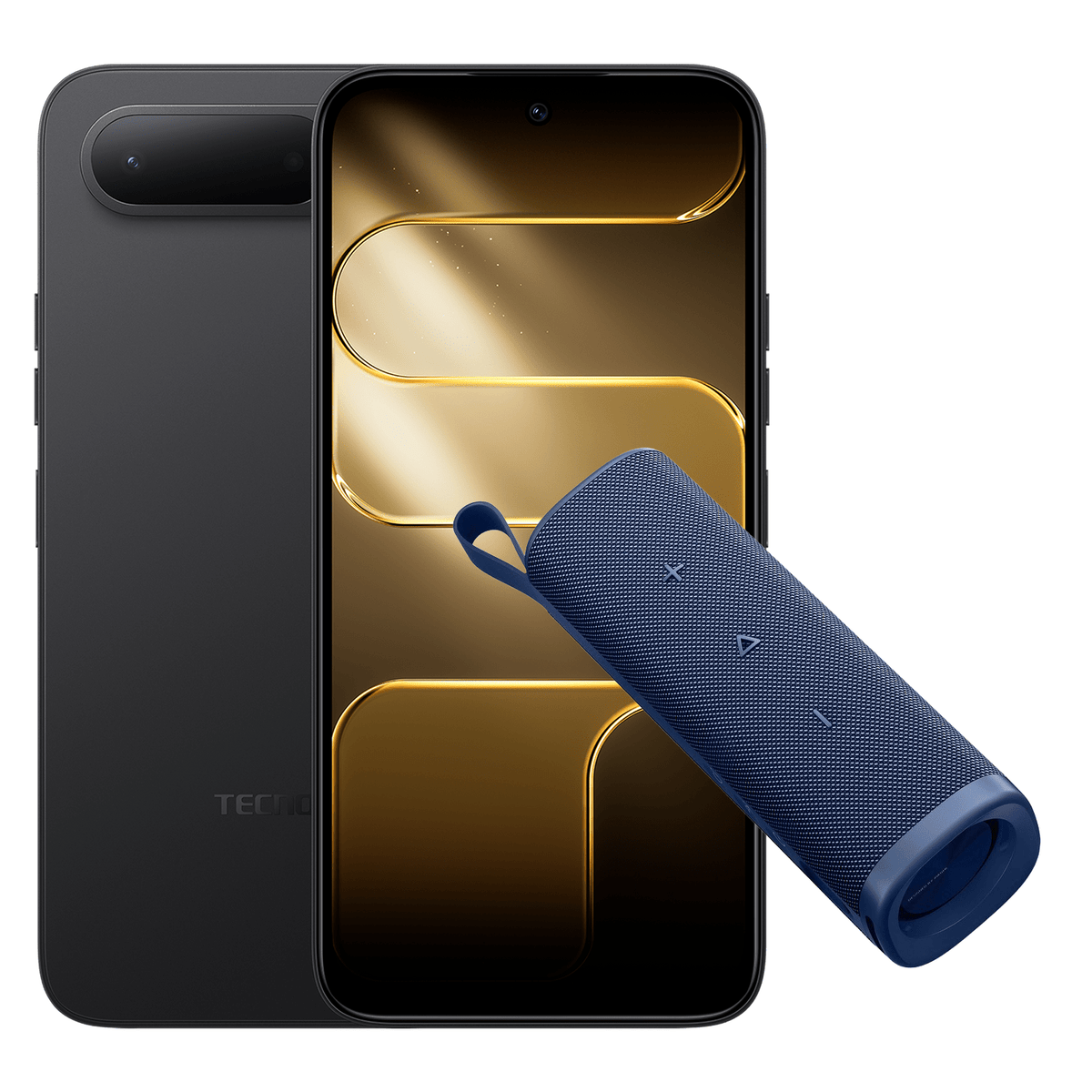 TECNO SPARK 50 5G 256+8GB INK BLACK + XIAOMI S29D SOUND OUTDOOR 30W BLUE - Tecno-Mobile Tienda Chile