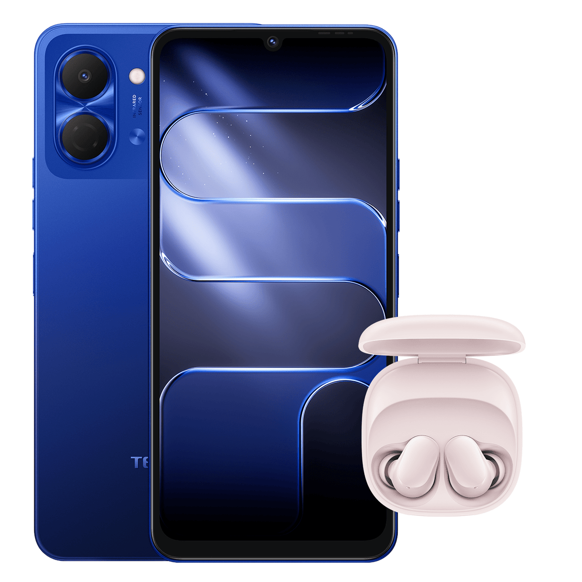 TECNO SPARK GO 3 128+4GB GALAXY BLUE + XIAOMI REDMI BUDS 6 PLAY PINK - Tecno-Mobile Tienda Chile