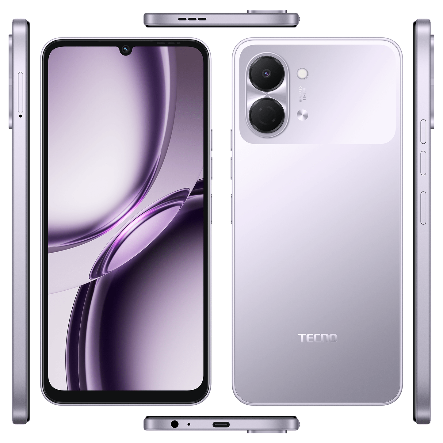 TECNO SPARK GO 3 AURORA PURPLE - Tecno - Mobile Tienda Chile